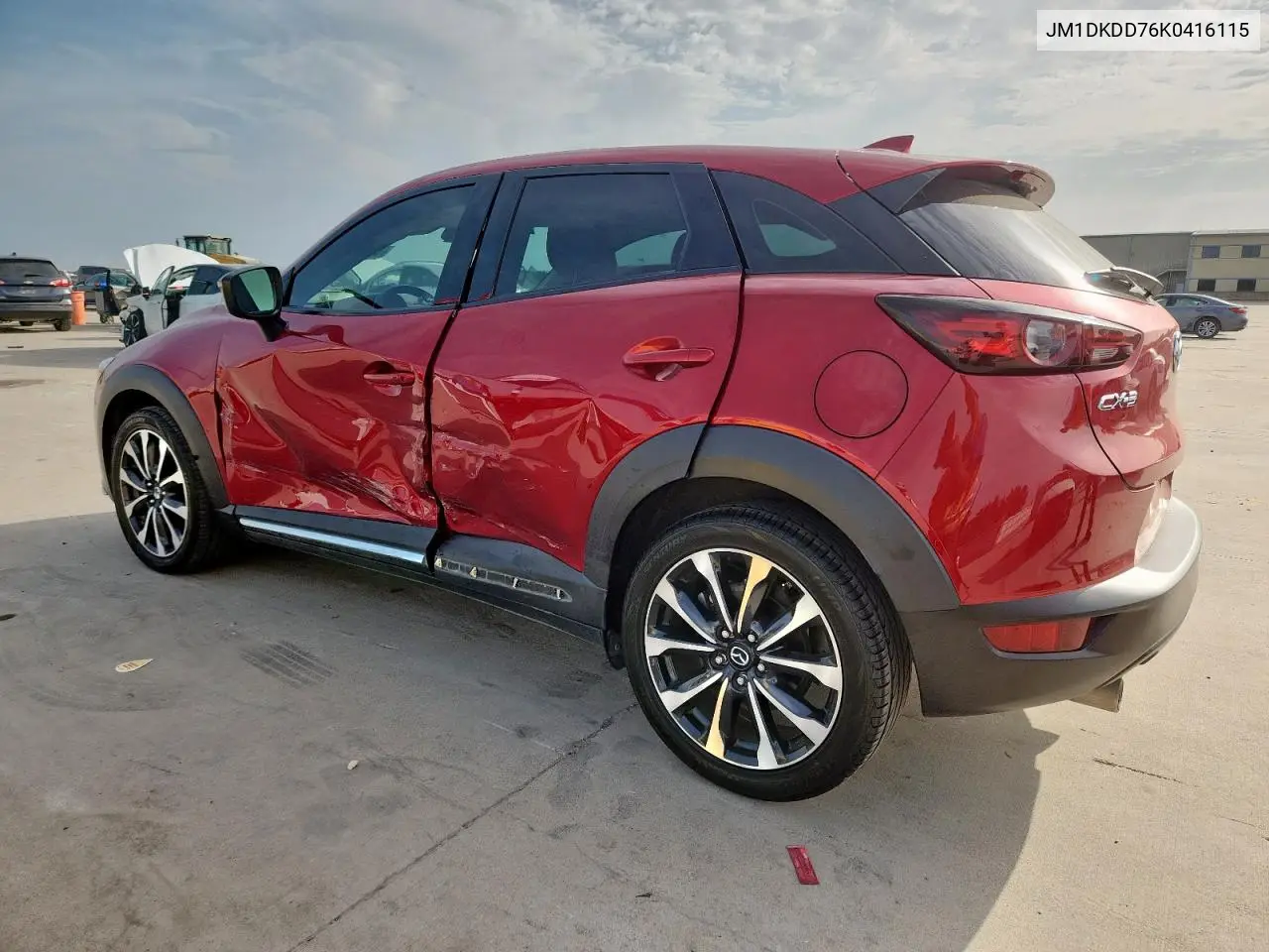 2019 Mazda Cx-3 Grand Touring VIN: JM1DKDD76K0416115 Lot: 63304995