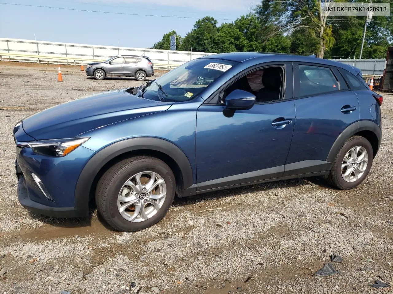 2019 Mazda Cx-3 Sport VIN: JM1DKFB79K1420913 Lot: 63632365