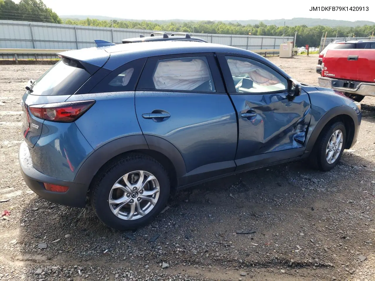 2019 Mazda Cx-3 Sport VIN: JM1DKFB79K1420913 Lot: 63632365