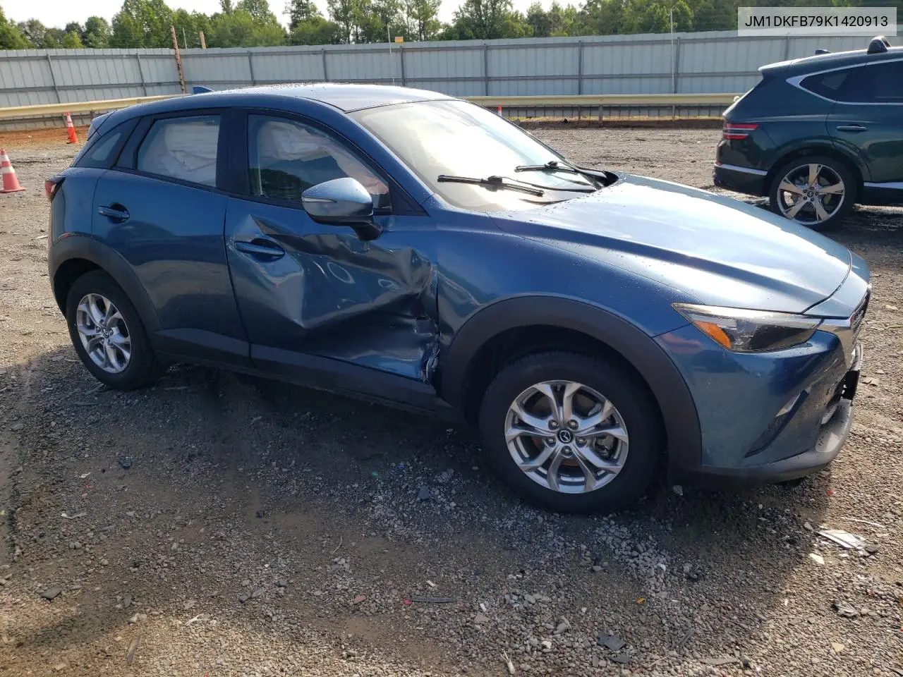 2019 Mazda Cx-3 Sport VIN: JM1DKFB79K1420913 Lot: 63632365