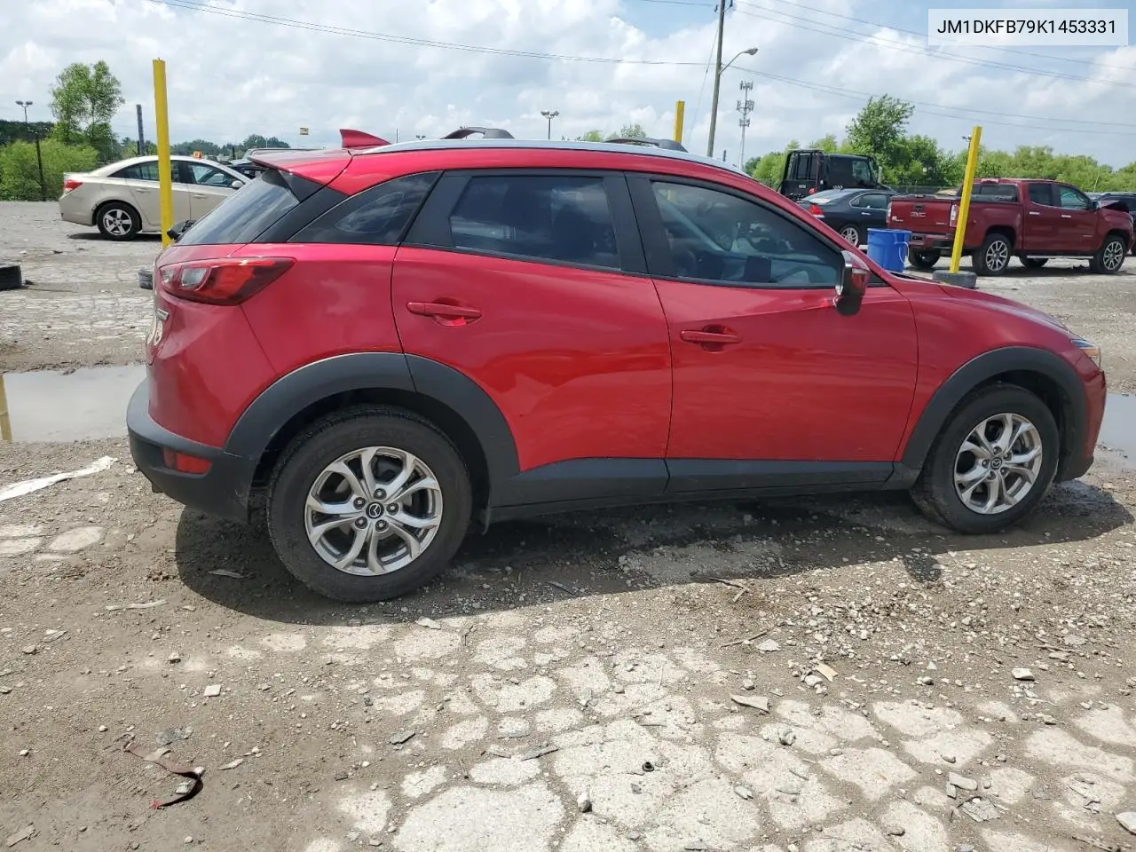 2019 Mazda Cx-3 Sport VIN: JM1DKFB79K1453331 Lot: 63803625