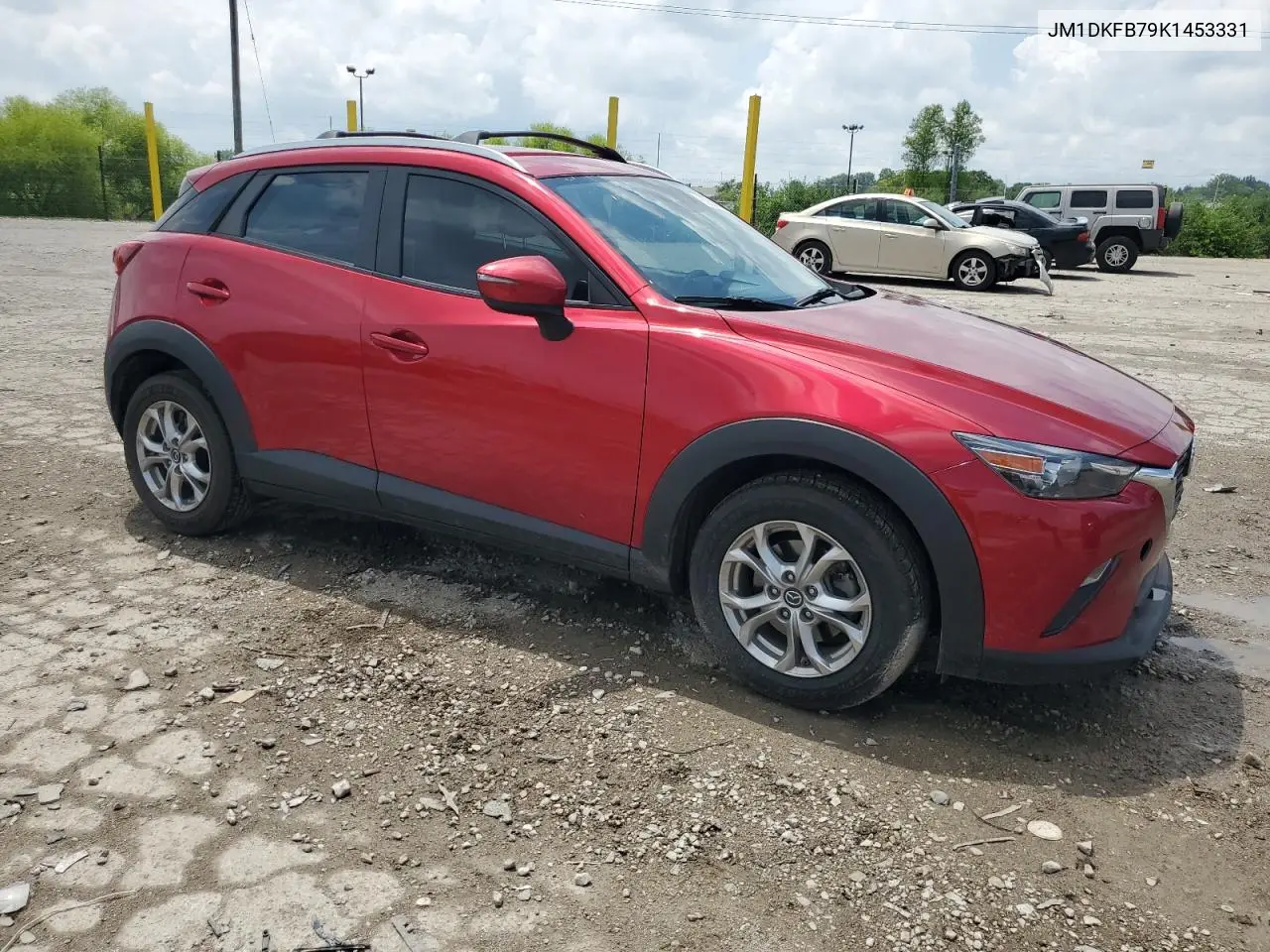 2019 Mazda Cx-3 Sport VIN: JM1DKFB79K1453331 Lot: 63803625