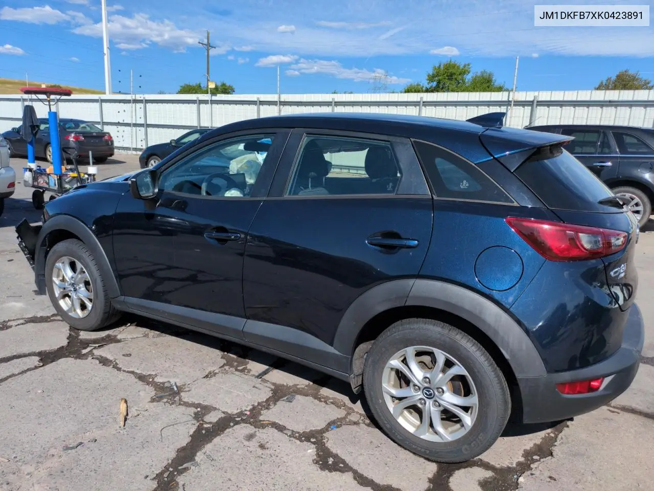2019 Mazda Cx-3 Sport VIN: JM1DKFB7XK0423891 Lot: 64126595