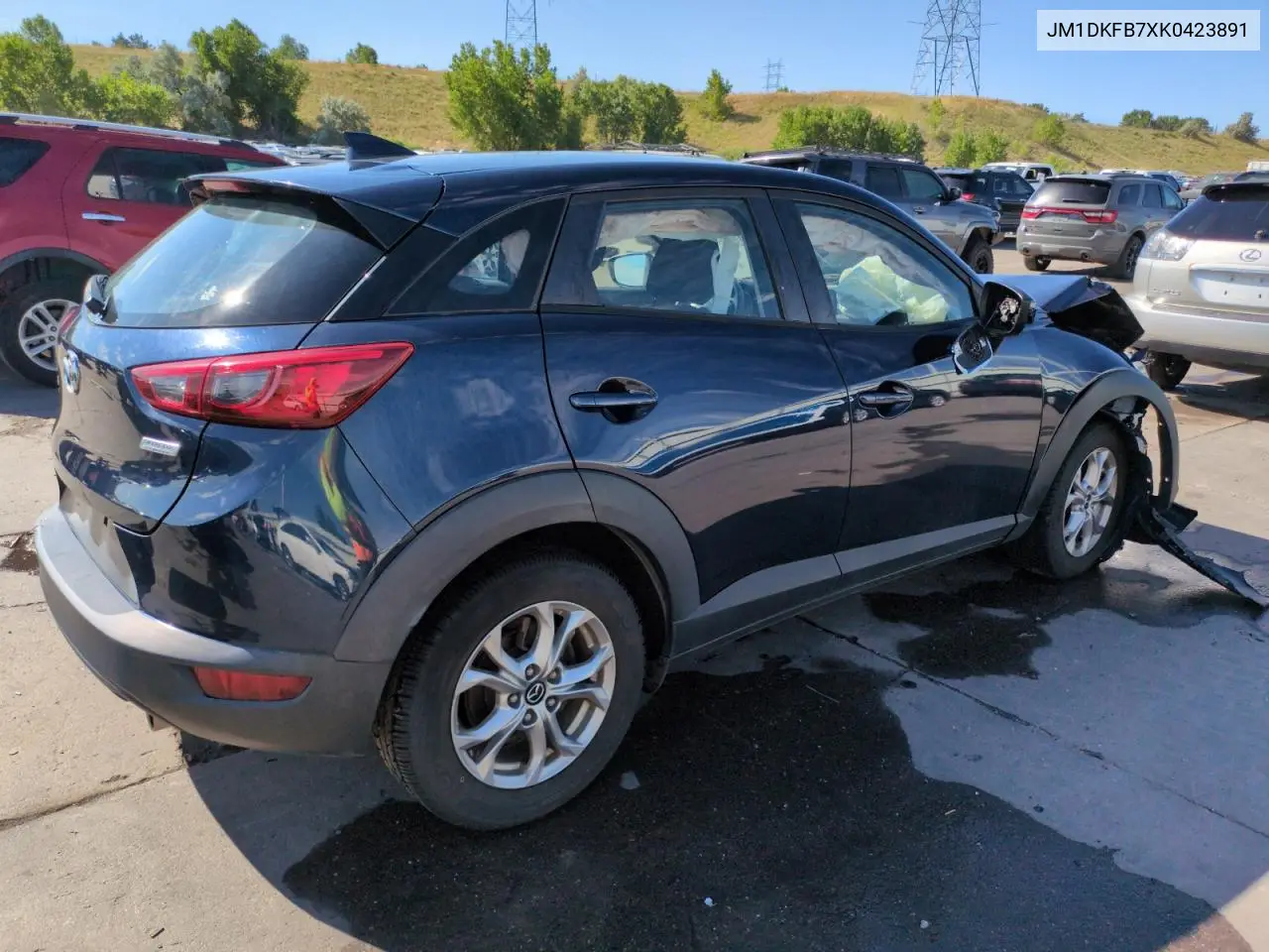 2019 Mazda Cx-3 Sport VIN: JM1DKFB7XK0423891 Lot: 64126595