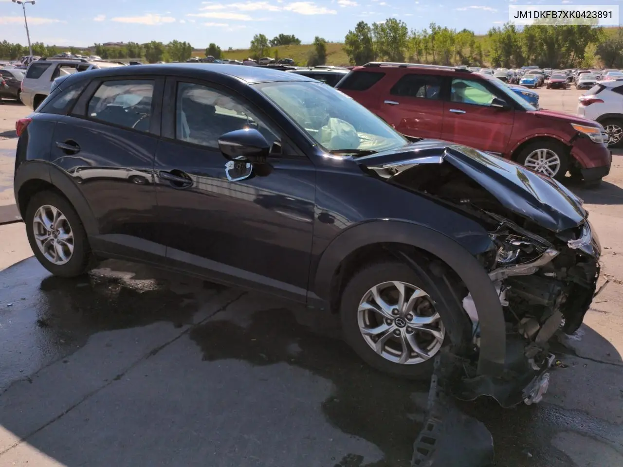 2019 Mazda Cx-3 Sport VIN: JM1DKFB7XK0423891 Lot: 64126595