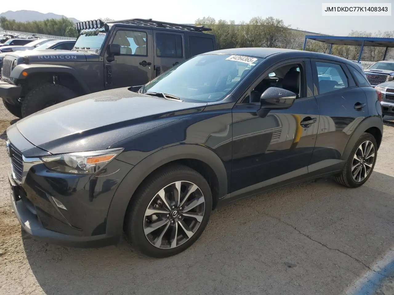 2019 Mazda Cx-3 Touring VIN: JM1DKDC77K1408343 Lot: 64264365