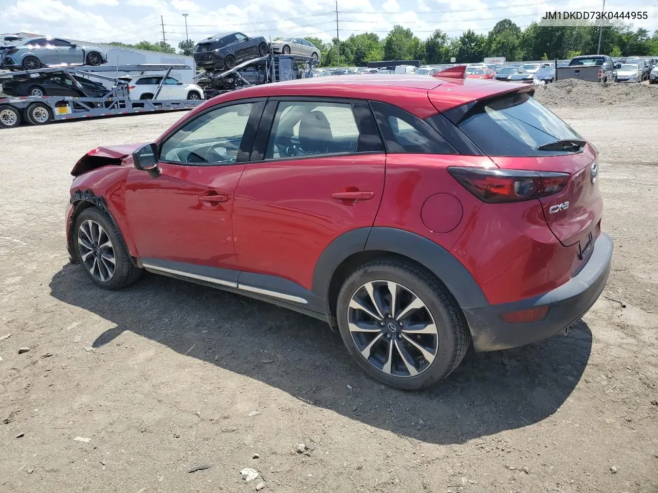 2019 Mazda Cx-3 Grand Touring VIN: JM1DKDD73K0444955 Lot: 64404335