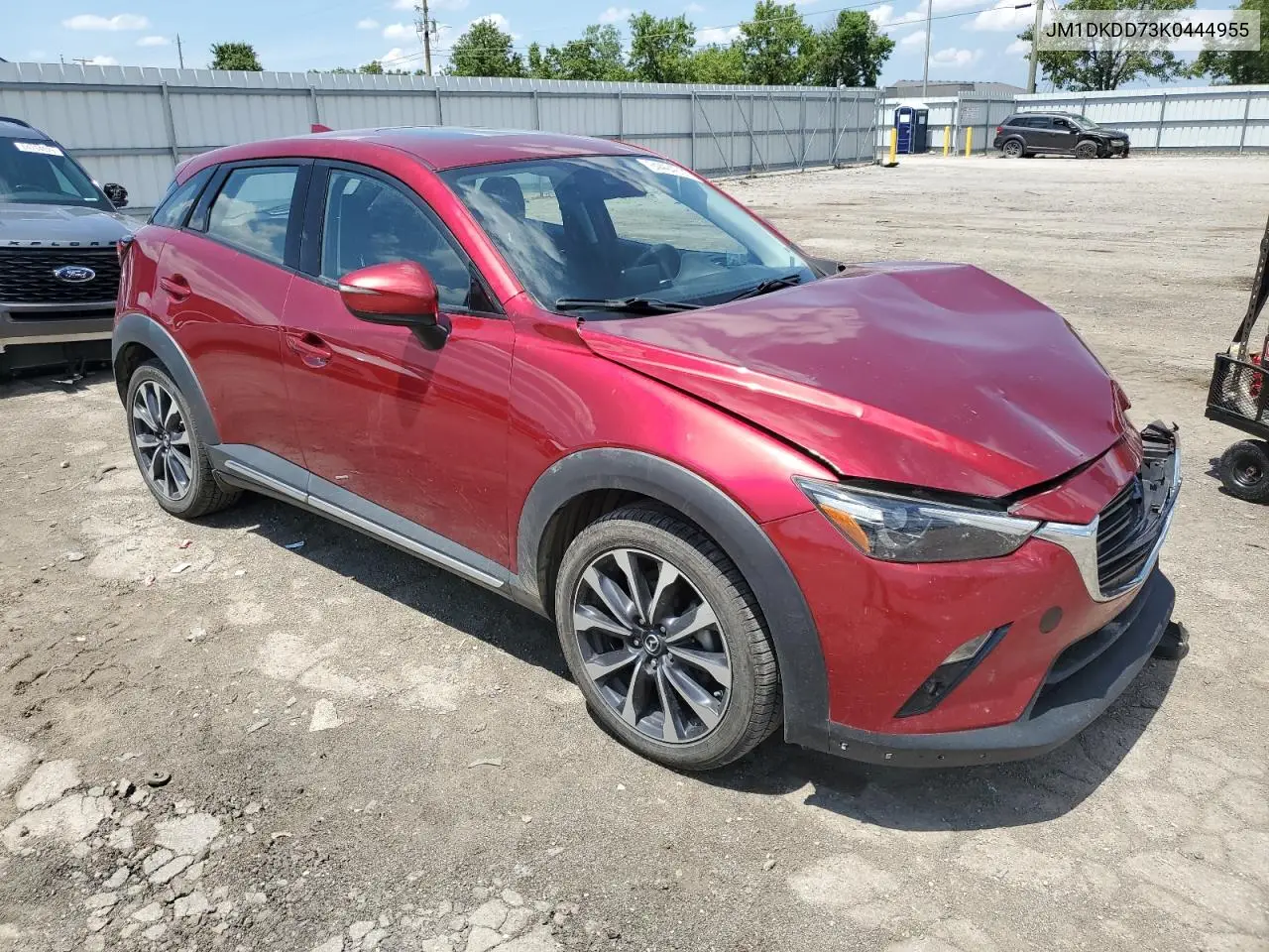 2019 Mazda Cx-3 Grand Touring VIN: JM1DKDD73K0444955 Lot: 64404335