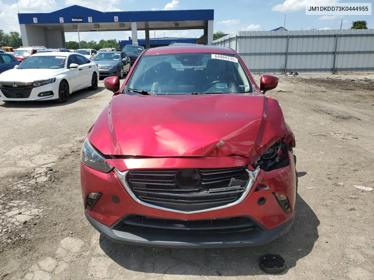 2019 Mazda Cx-3 Grand Touring VIN: JM1DKDD73K0444955 Lot: 64404335