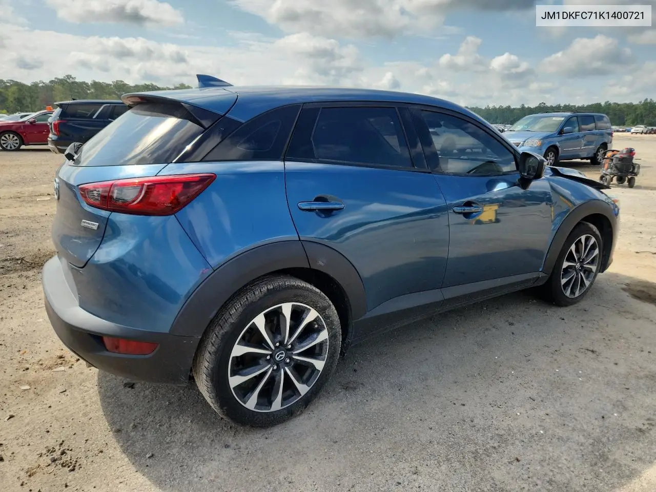 2019 Mazda Cx-3 Touring VIN: JM1DKFC71K1400721 Lot: 64581625