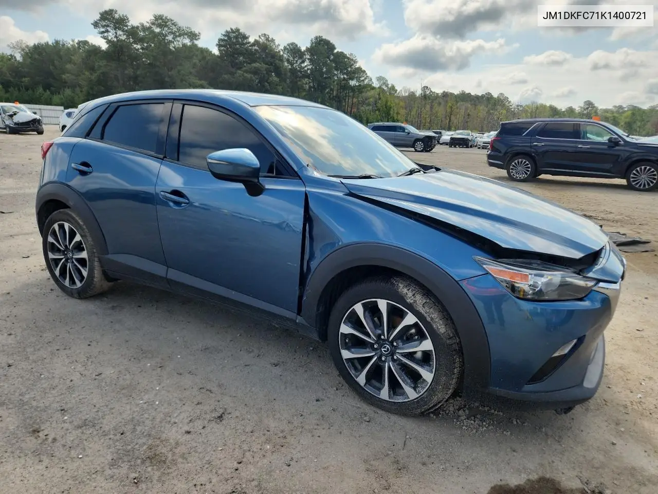 2019 Mazda Cx-3 Touring VIN: JM1DKFC71K1400721 Lot: 64581625