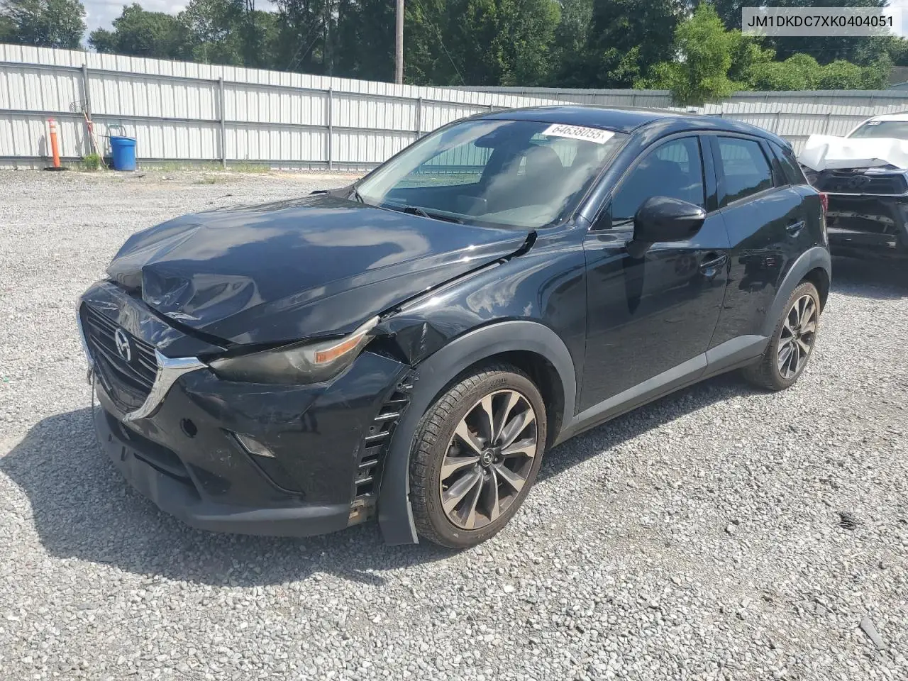 2019 Mazda Cx-3 Touring VIN: JM1DKDC7XK0404051 Lot: 64638055