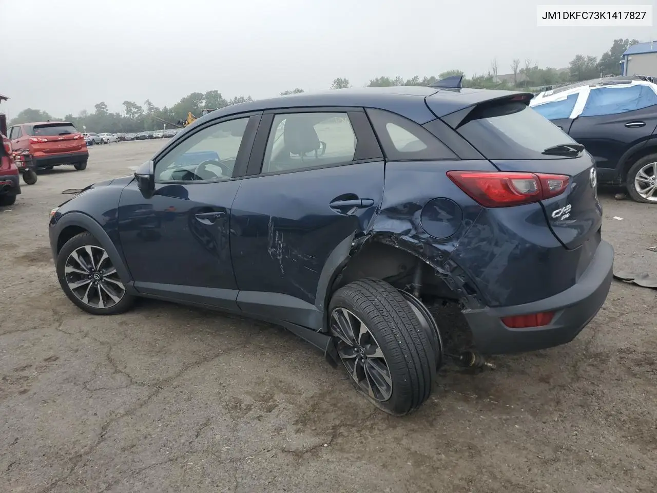 2019 Mazda Cx-3 Touring VIN: JM1DKFC73K1417827 Lot: 65040095
