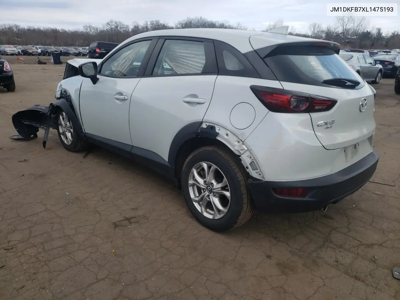 2020 Mazda Cx-3 Sport VIN: JM1DKFB7XL1475193 Lot: 51137495