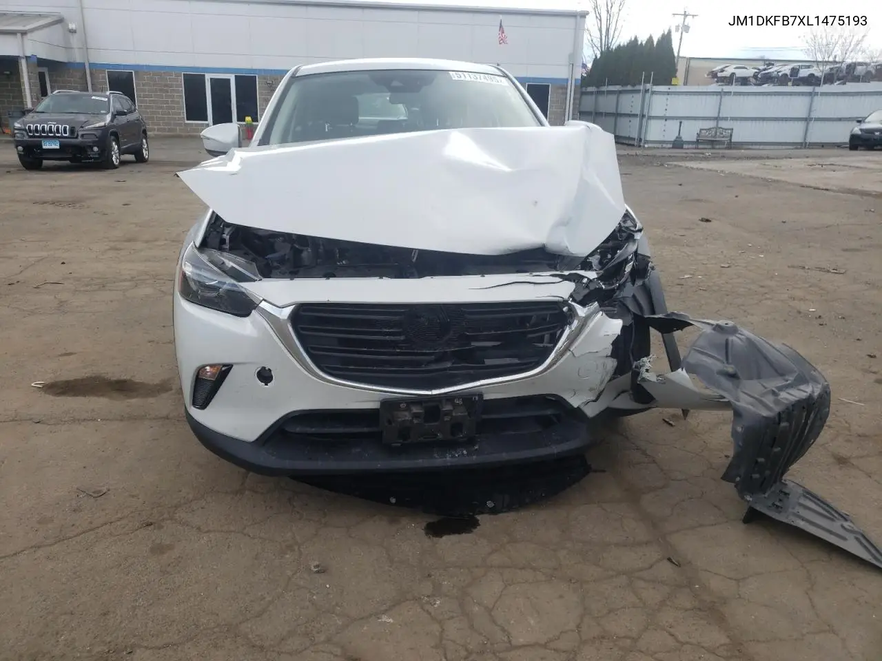 2020 Mazda Cx-3 Sport VIN: JM1DKFB7XL1475193 Lot: 51137495