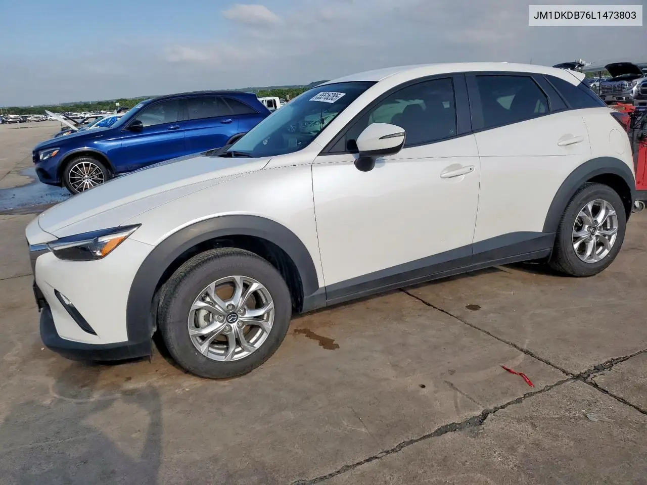 2020 Mazda Cx-3 Sport VIN: JM1DKDB76L1473803 Lot: 55516285