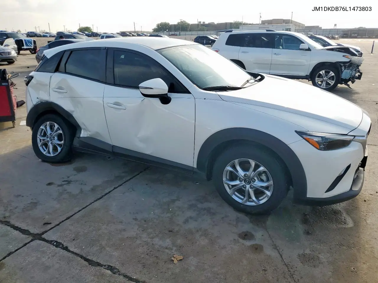 2020 Mazda Cx-3 Sport VIN: JM1DKDB76L1473803 Lot: 55516285