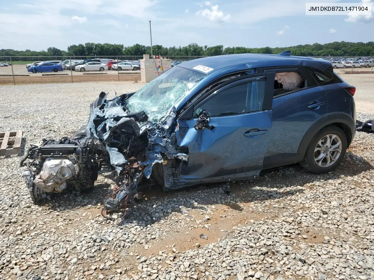 2020 Mazda Cx-3 Sport VIN: JM1DKDB72L1471904 Lot: 59725125