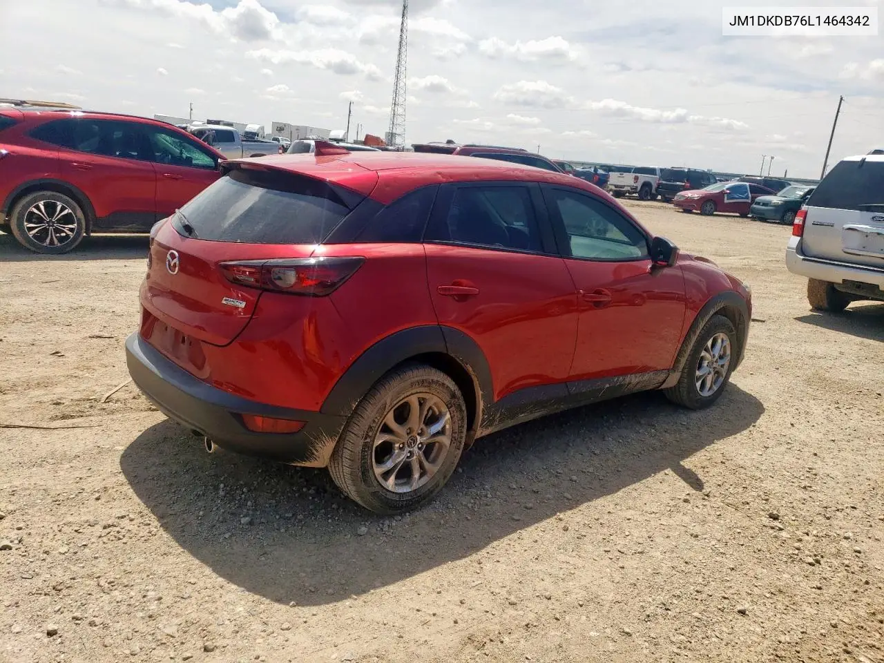 2020 Mazda Cx-3 Sport VIN: JM1DKDB76L1464342 Lot: 60374195