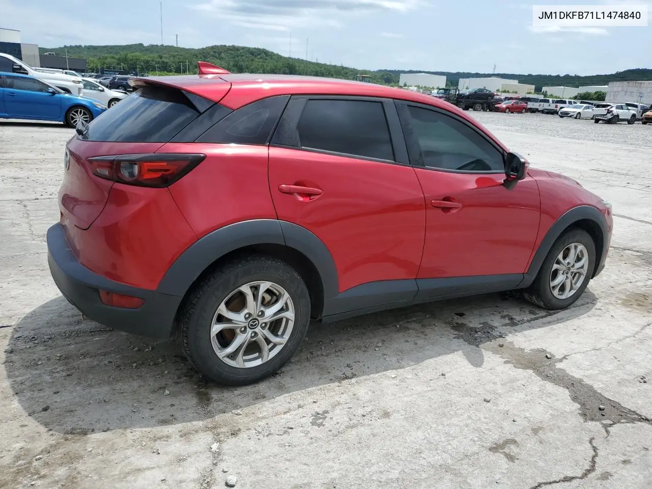 2020 Mazda Cx-3 Sport VIN: JM1DKFB71L1474840 Lot: 61191145