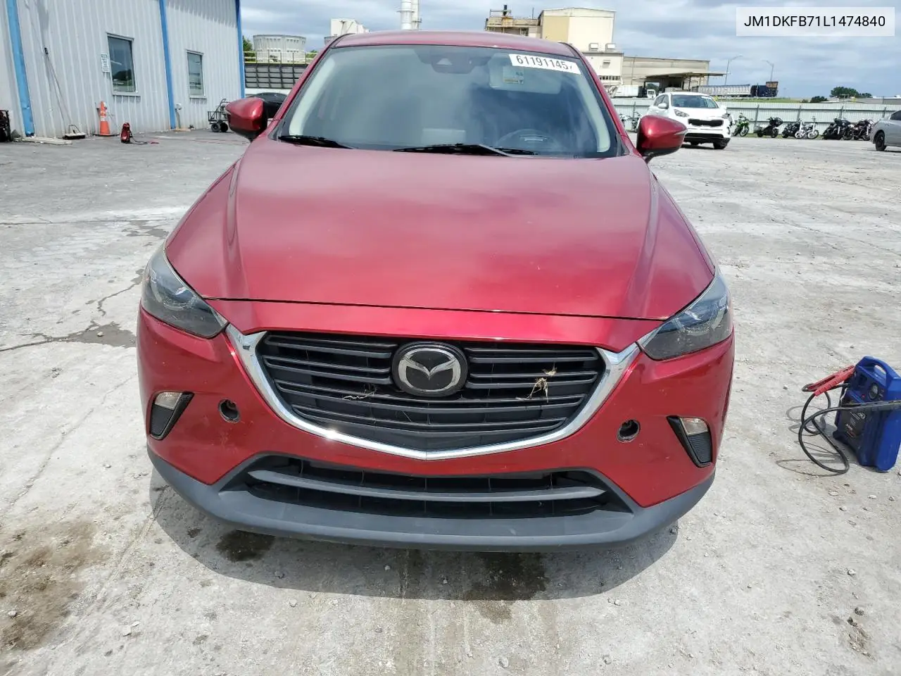 2020 Mazda Cx-3 Sport VIN: JM1DKFB71L1474840 Lot: 61191145