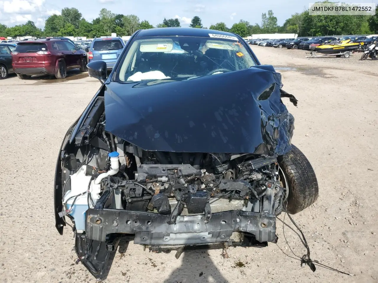 2020 Mazda Cx-3 Sport VIN: JM1DKFB78L1472552 Lot: 64066445