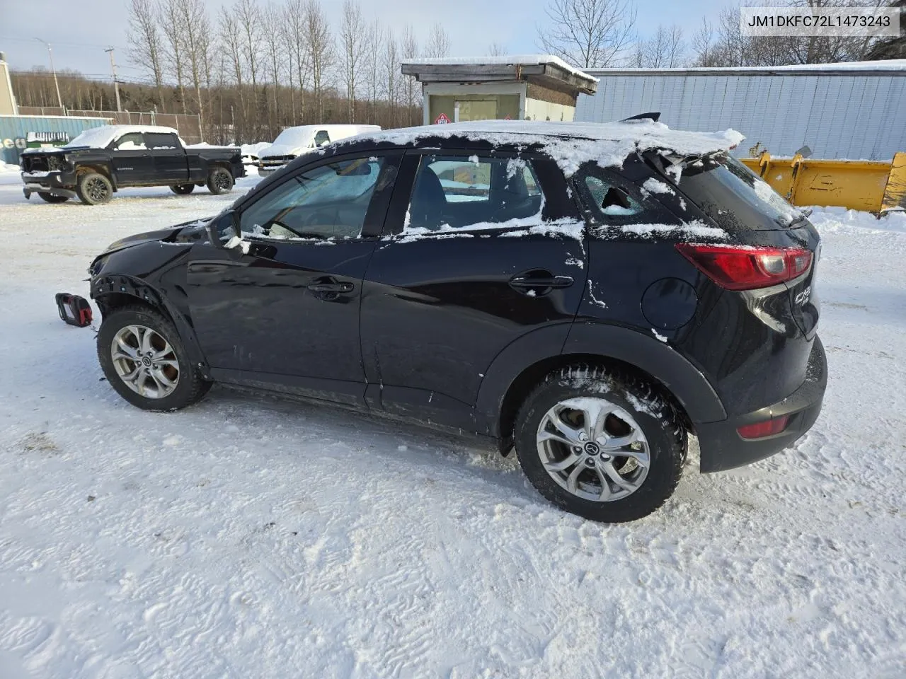 2020 Mazda Cx-3 Touring VIN: JM1DKFC72L1473243 Lot: 85976644