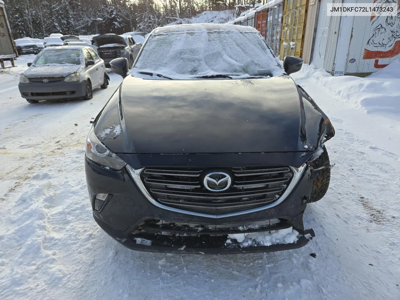 2020 Mazda Cx-3 Touring VIN: JM1DKFC72L1473243 Lot: 85976644