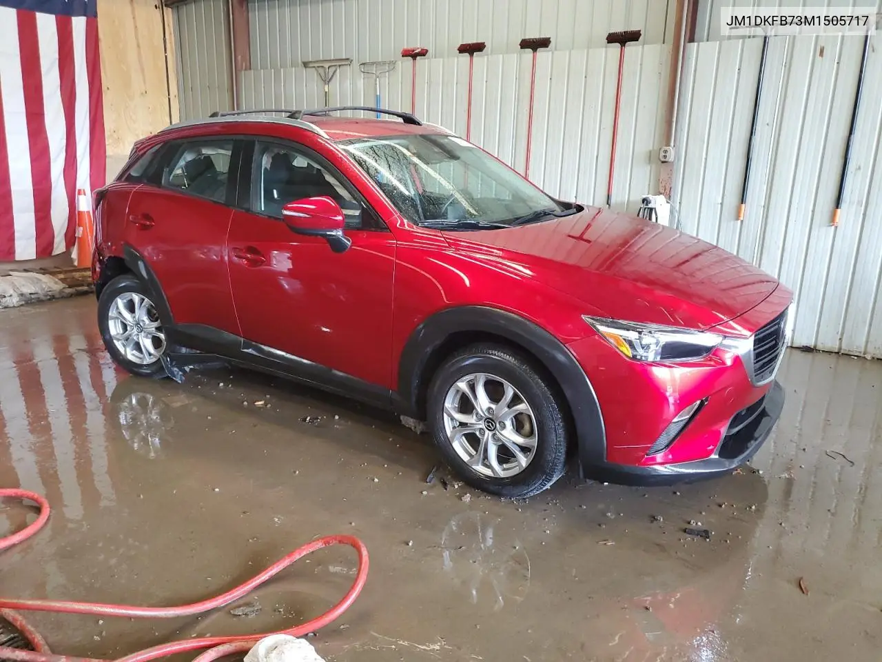 2021 Mazda Cx-3 Sport VIN: JM1DKFB73M1505717 Lot: 53693285