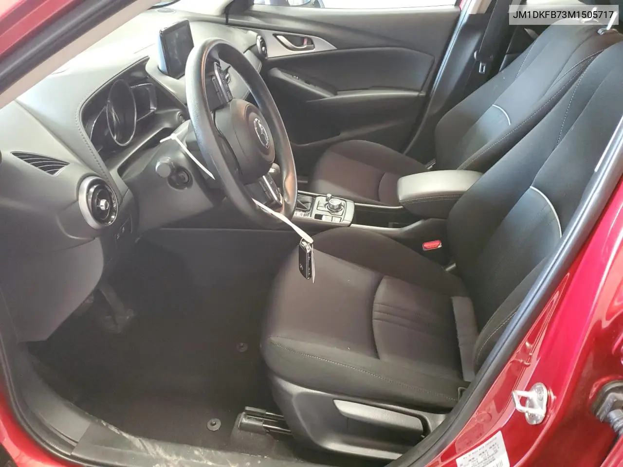 2021 Mazda Cx-3 Sport VIN: JM1DKFB73M1505717 Lot: 53693285