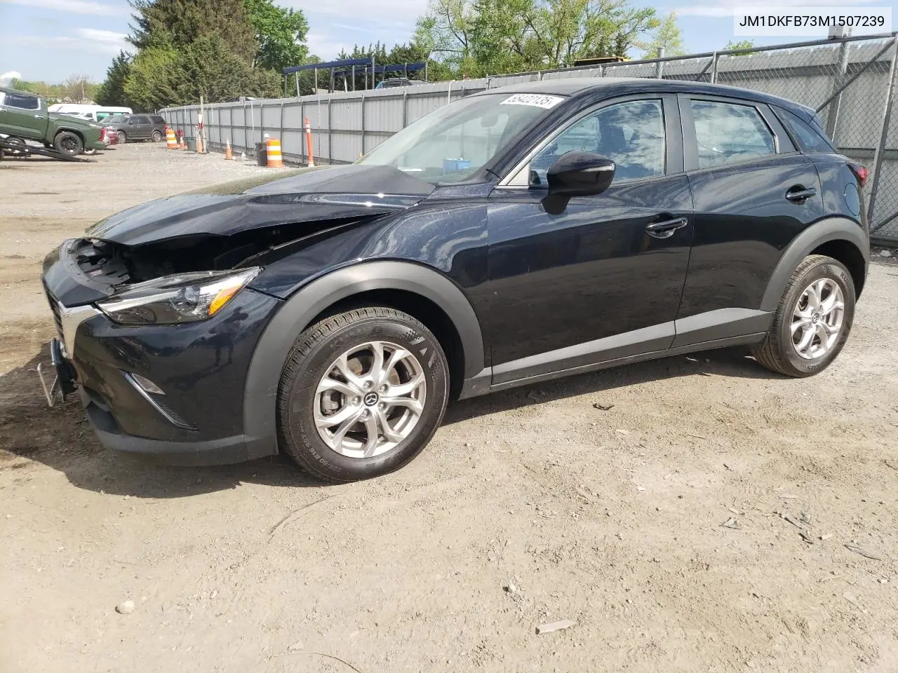 2021 Mazda Cx-3 Sport VIN: JM1DKFB73M1507239 Lot: 55422135