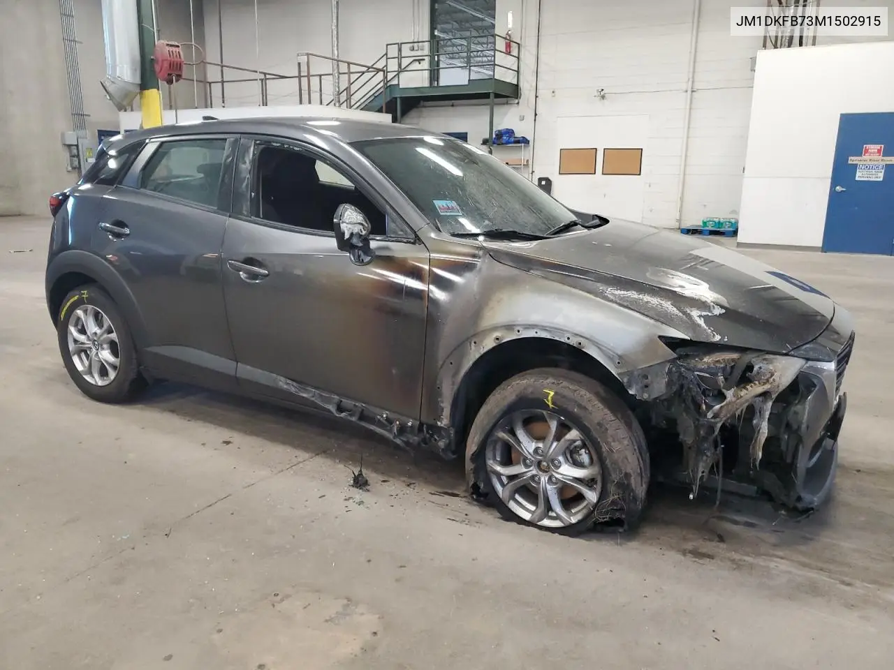 2021 Mazda Cx-3 Sport VIN: JM1DKFB73M1502915 Lot: 58158435