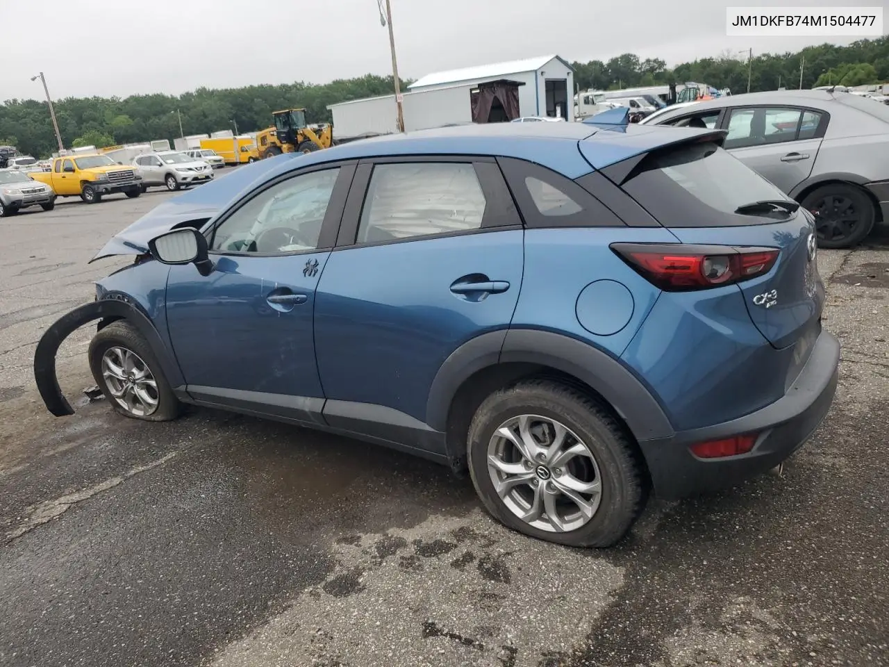 2021 Mazda Cx-3 Sport VIN: JM1DKFB74M1504477 Lot: 61234495