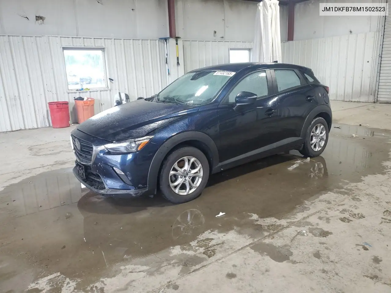 2021 Mazda Cx-3 Sport VIN: JM1DKFB78M1502523 Lot: 61432165