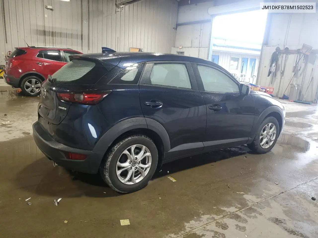 2021 Mazda Cx-3 Sport VIN: JM1DKFB78M1502523 Lot: 61432165