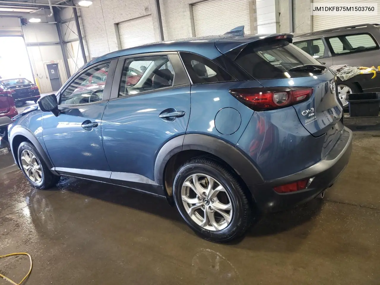 2021 Mazda Cx-3 Sport VIN: JM1DKFB75M1503760 Lot: 62401215