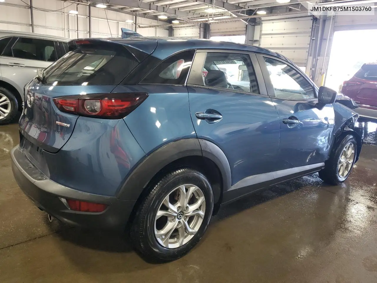2021 Mazda Cx-3 Sport VIN: JM1DKFB75M1503760 Lot: 62401215