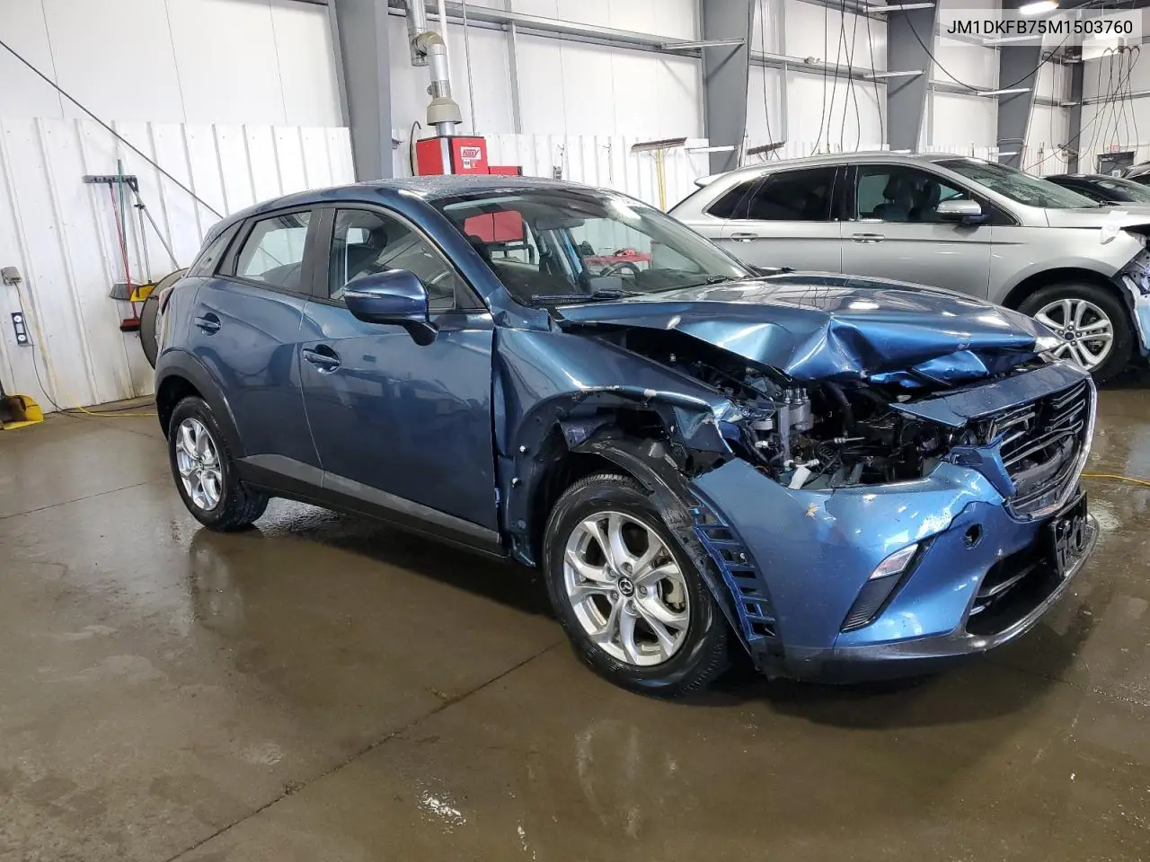 2021 Mazda Cx-3 Sport VIN: JM1DKFB75M1503760 Lot: 62401215