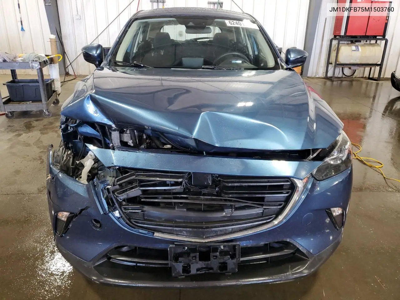 2021 Mazda Cx-3 Sport VIN: JM1DKFB75M1503760 Lot: 62401215