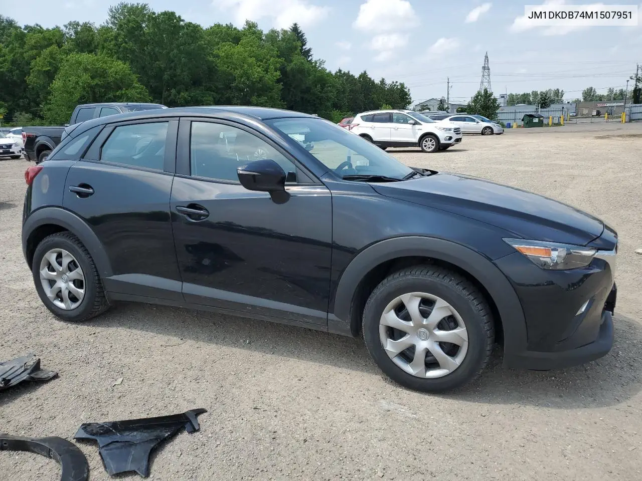 2021 Mazda Cx-3 Sport VIN: JM1DKDB74M1507951 Lot: 62555475