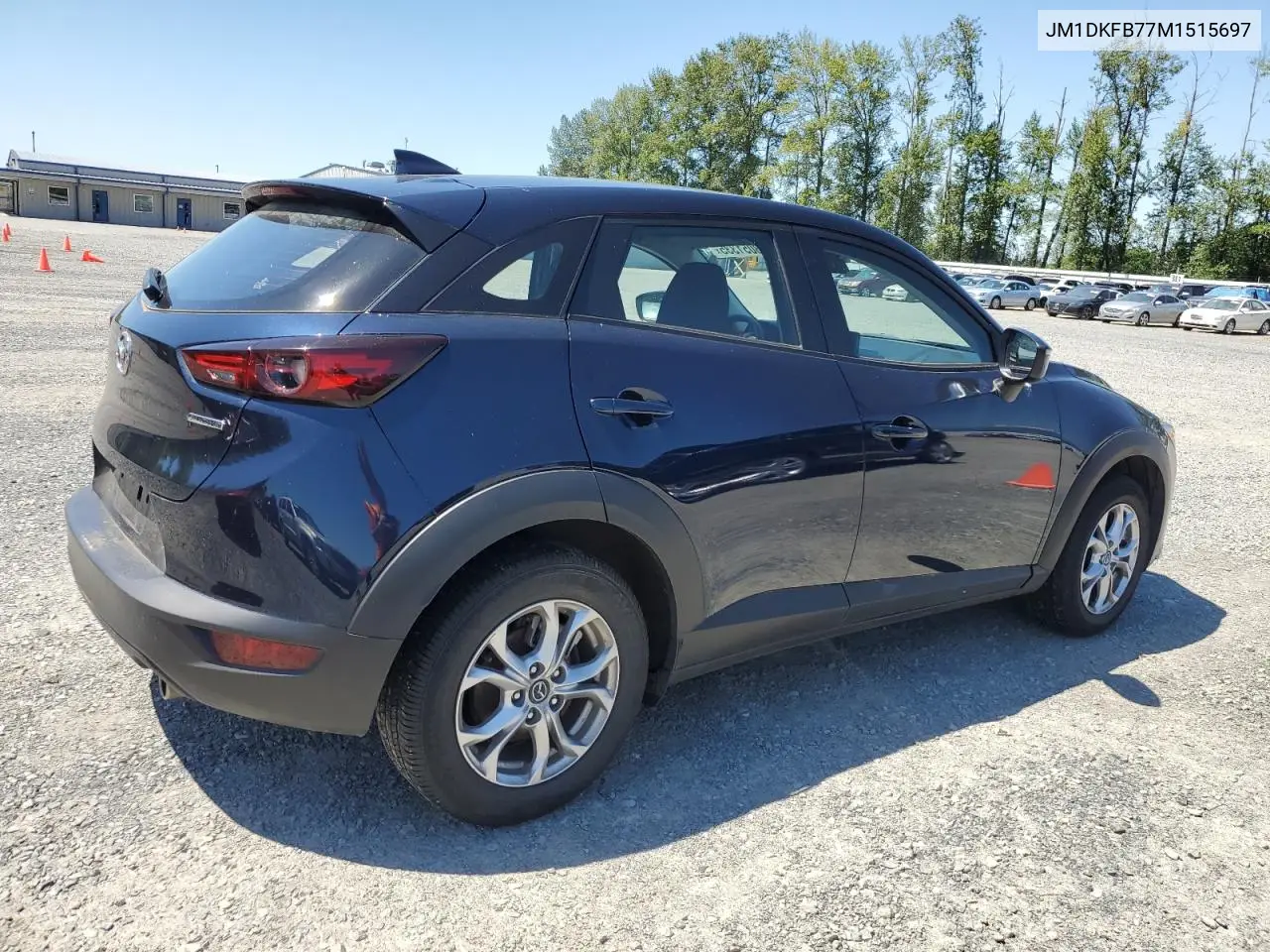 2021 Mazda Cx-3 Sport VIN: JM1DKFB77M1515697 Lot: 63051335
