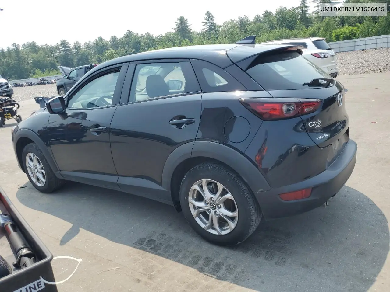 2021 Mazda Cx-3 Sport VIN: JM1DKFB71M1506445 Lot: 63076095
