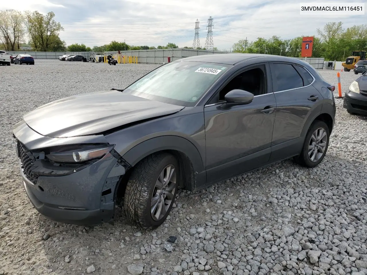 2020 Mazda Cx-30 Select VIN: 3MVDMACL6LM116451 Lot: 56724945