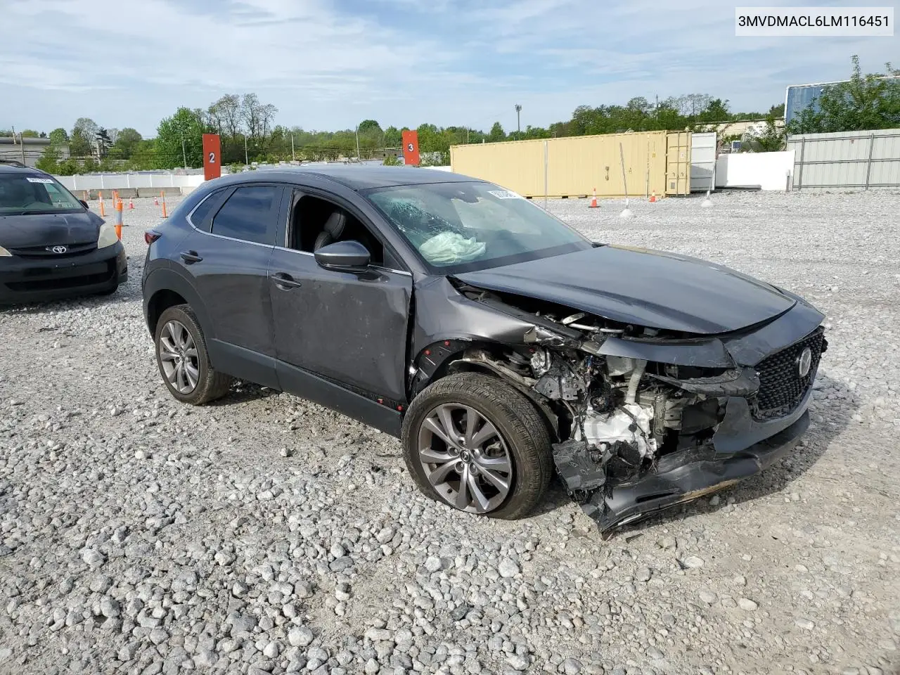 2020 Mazda Cx-30 Select VIN: 3MVDMACL6LM116451 Lot: 56724945