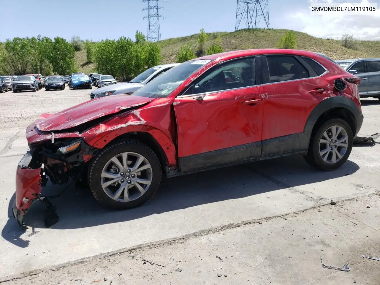 2020 Mazda Cx-30 Preferred VIN: 3MVDMBDL7LM119105 Lot: 56891855