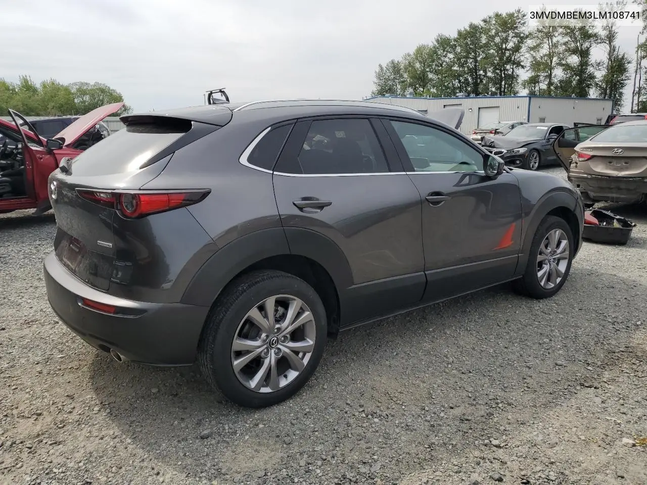 2020 Mazda Cx-30 Premium VIN: 3MVDMBEM3LM108741 Lot: 62100745