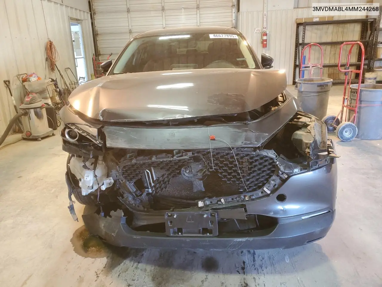 2021 Mazda Cx-30 Select VIN: 3MVDMABL4MM244268 Lot: 46627895