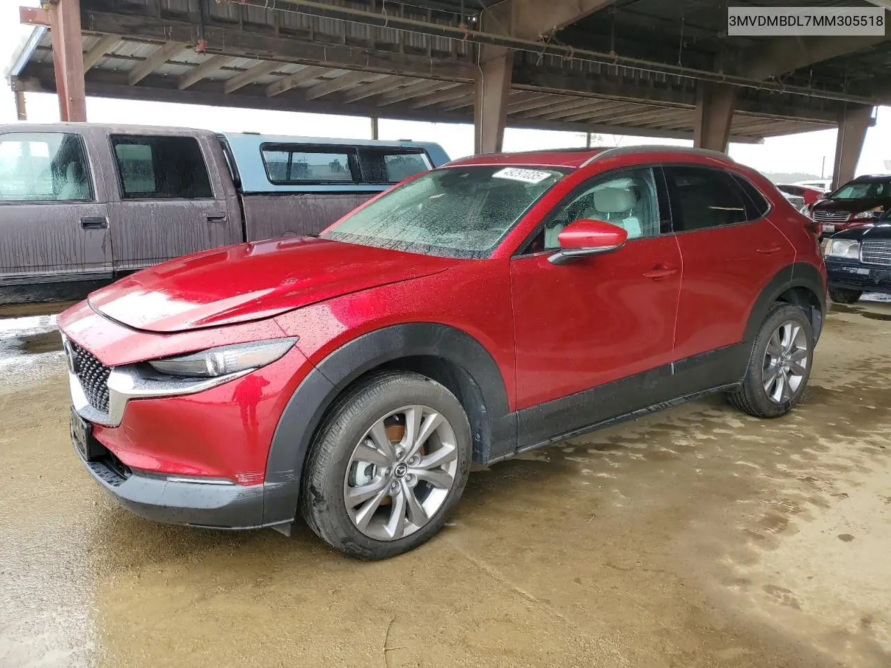 2021 Mazda Cx-30 Premium VIN: 3MVDMBDL7MM305518 Lot: 49291035