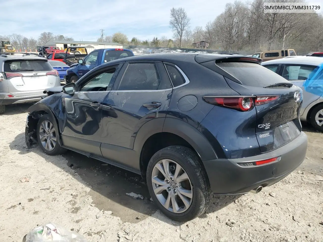 2021 Mazda Cx-30 Preferred VIN: 3MVDMBCL7MM311739 Lot: 49691135