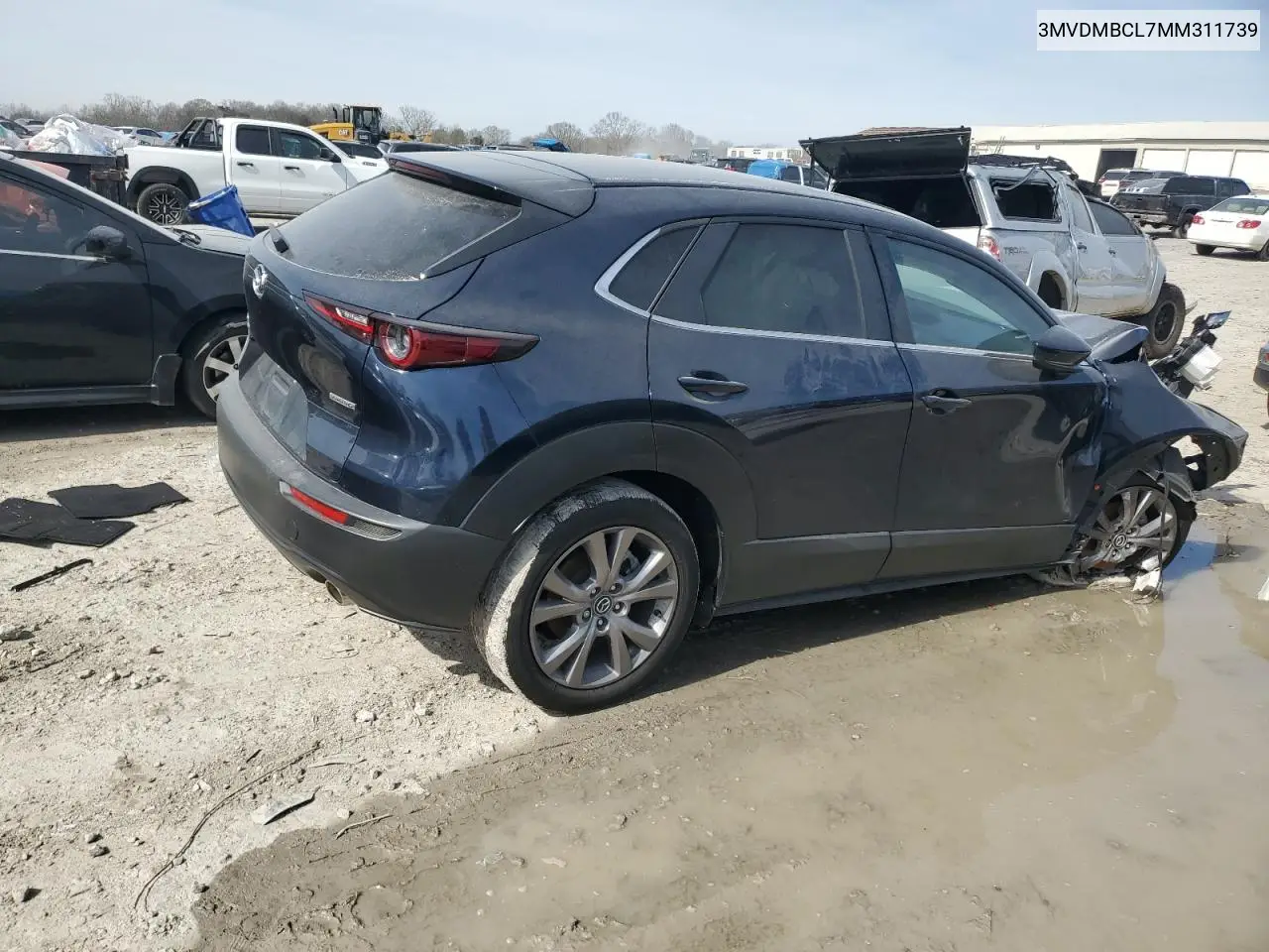 2021 Mazda Cx-30 Preferred VIN: 3MVDMBCL7MM311739 Lot: 49691135